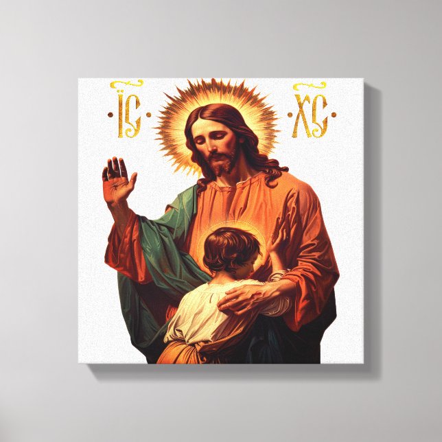 Toile Jesus makes the choice (Recto)