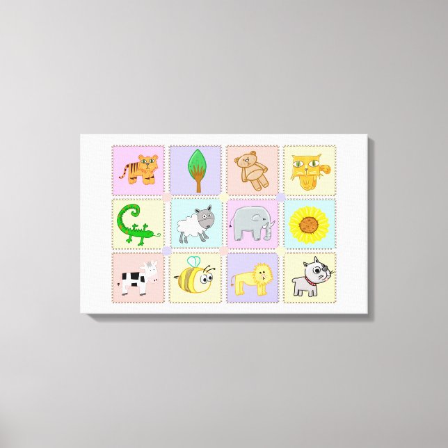 Toile Jeu d'enfants (Recto)