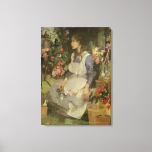 Toile Jeune jardinier
