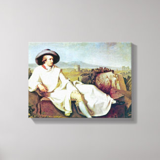 Toile Johann Heinrich Wilhelm - Portrait de Goethes