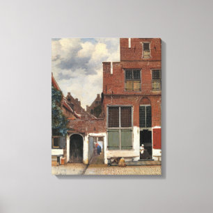 Toile Johannes Vermeer - Little Street