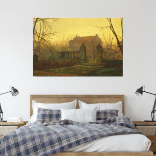 Toile John Atkinson Grimshaw - Matin d'automne