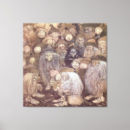 Toile John Bauer Troll Art