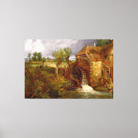 JOHN CONSTABLE A Mill à Gillingham à Dorset 1826