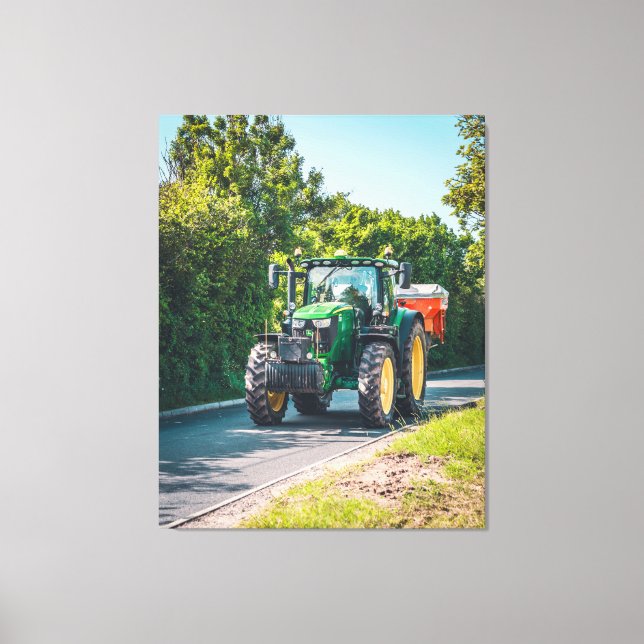 Toile John Deere sur l'A49 (Recto)