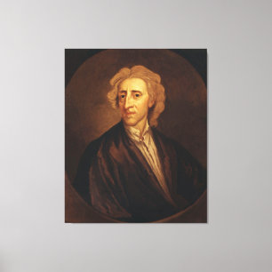 Toile John Locke par monsieur Godfrey Kneller
