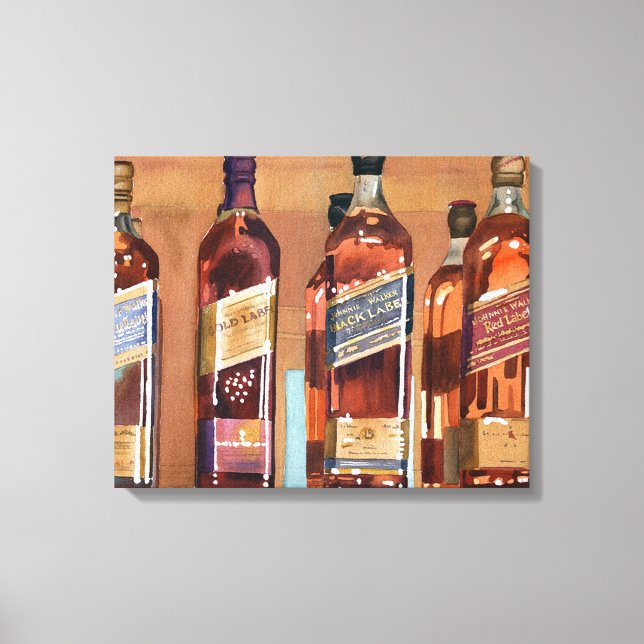 Toile Johnnie Walker (Recto)