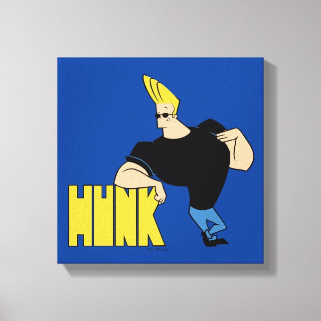 Toile Johnny Bravo - Hunk (Recto)