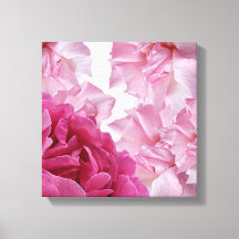 Joli rose rose pétale abstrait floral art stylisé