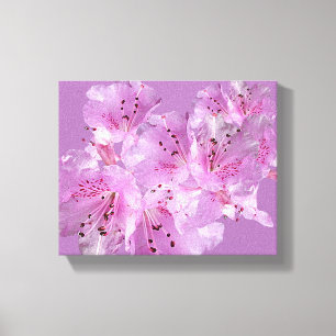 Toile Jolie fleur rose florale belle fantaisie chic