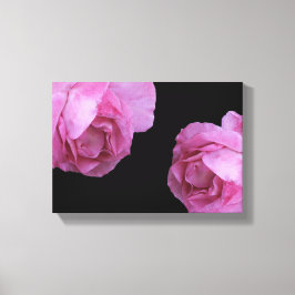Toile Jolie rose roses simple floral moderne art fin