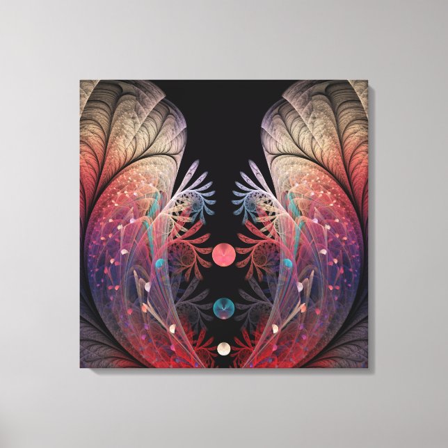 Toile Jonglage Abstrait Art moderne Imaginaire fractal (Recto)