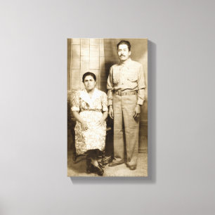 Toile Jose et Maria Guerrero