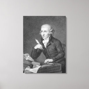 Toile Joseph Haydn a gravé par Schiavonnetti, 1792