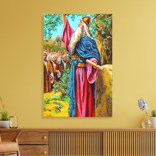 Toile Josué 24:16-28 Israël promet de servir DieuC
