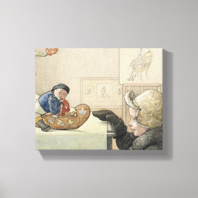 Toile Jouet amusant avec enfant (Recto)