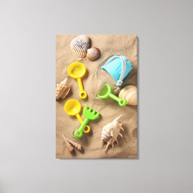 Toile Jouets de plage (Recto)