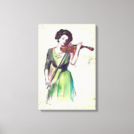 Toile Joueur de violon