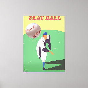 Toile Jouez au ballon !