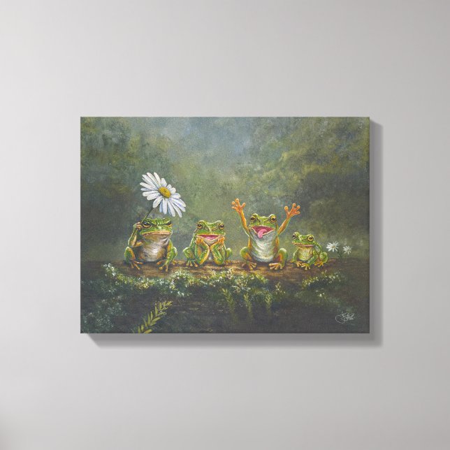 Toile "Jour de Daisy" (Recto)
