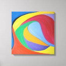 Jour de rêve, mur art abstrait