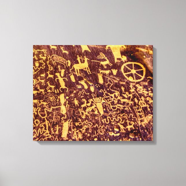 Toile Journal Rock American Indian Utah (Recto)