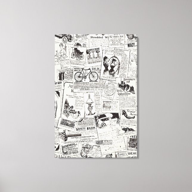 Toile Journal vintage (Recto)