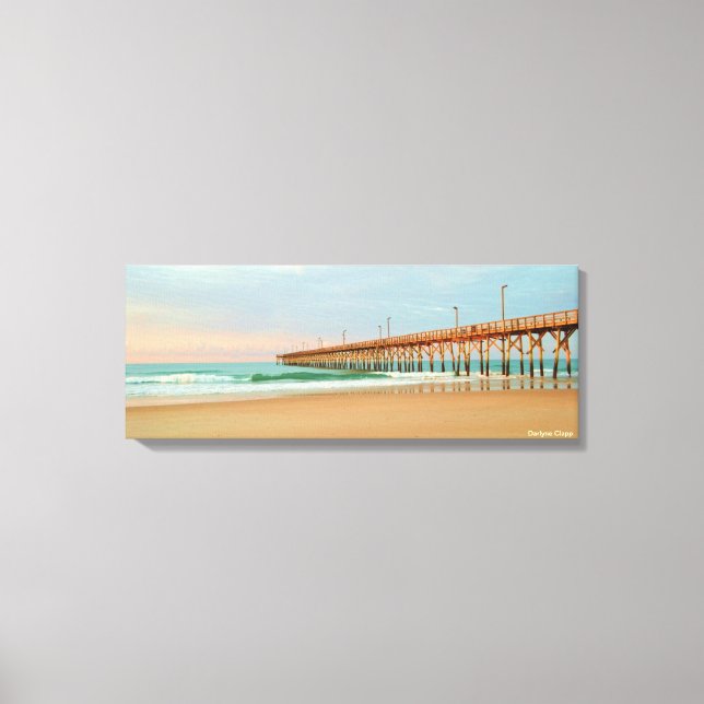Toile Journée Parfaite Sur Topsail Island (Recto)