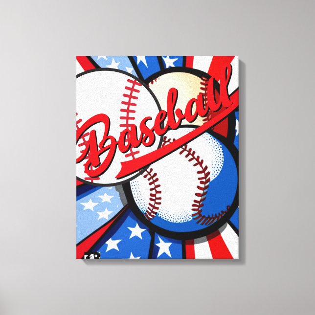 Toile Jours de baseball (Recto)