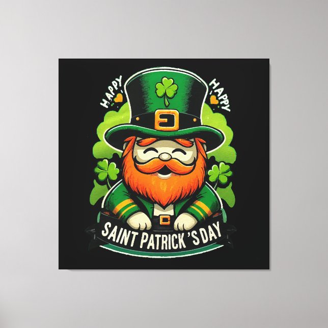 Toile Joyeuse Saint-Patrick (Recto)