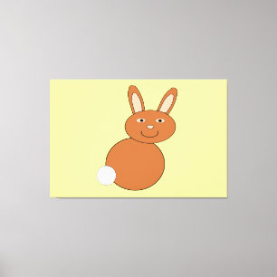 Toile Joyeux Bunny de Pâques Pri