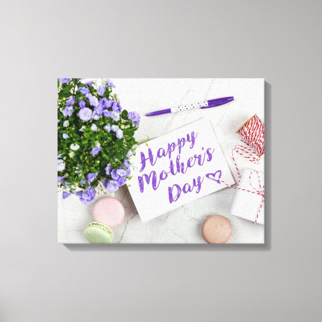 TOILE JOYEUX JOUR DE MÈRE (Recto)