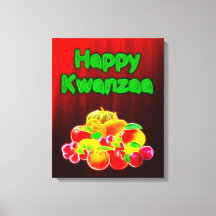 Joyeux Kwanzaa premiers fruits