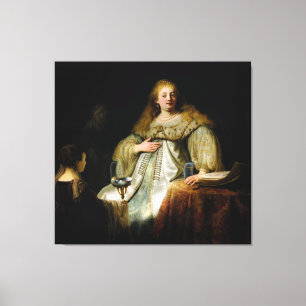 Toile Judith au banquet de Holofernes par Rembrandt