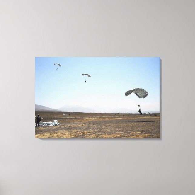 Toile Jumeaux de parachute libre (Recto)