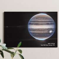 Jupiter en infrarouge, télescope spatial James Web