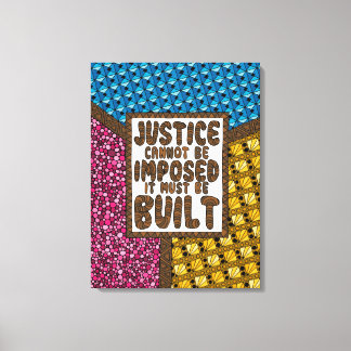 Toile Justice ne peut être imposée - Justice sociale Imp