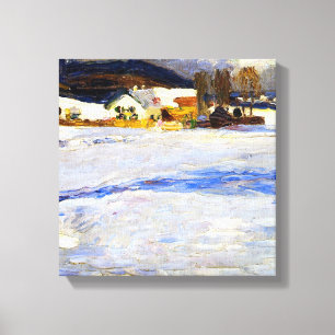 Toile Kandinsky - Bei Starnberg - Hiver,