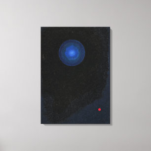 Toile Kandinsky - Bleu, art abstrait