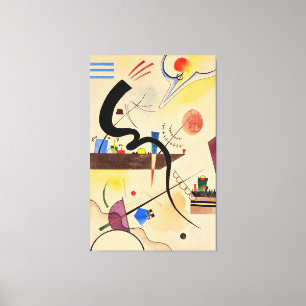 Toile KANDINSKY - CALM BEND - 1924 - Bauhaus -