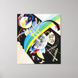 Toile KANDINSKY - CERCLES EN NOIR - 1921 - Bauhaus -