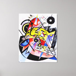 Toile KANDINSKY - DOT BLANC - 1923 - Bauhaus -