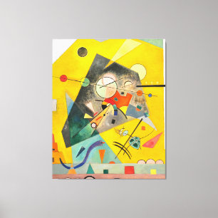 Toile KANDINSKY - HARMONIE TRANQUILLE - 1924 - Bauhaus -