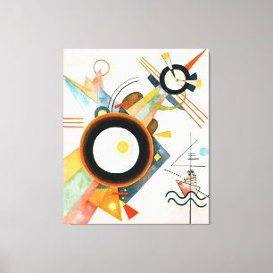 TOILE KANDINSKY - PHOTO AVEC FORMES DE FLÈCHE - 1923 -