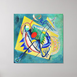 Toile KANDINSKY - RED OVAL - 1920 - Bauhaus -