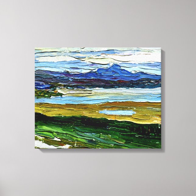 Toile Kandinsky - Tunis, La Baie (Recto)