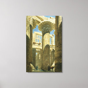 Toile Karnak, c.1866 (la semaine sur le papier)