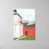 Kazan Kremlin Vieille Forteresse Cityscape Collage