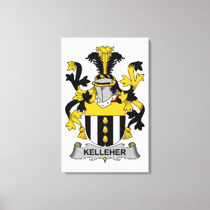 Toile Kelleher Family Crest