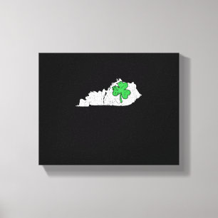 Toile Kentucky Joyeux St Patrick's Day Drôle Chaud Chamr